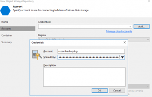 azure blob storage oluşturma