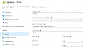 azure cdn origin