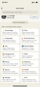 Clubhouse nasıl kullanılır favori başlık seçimi