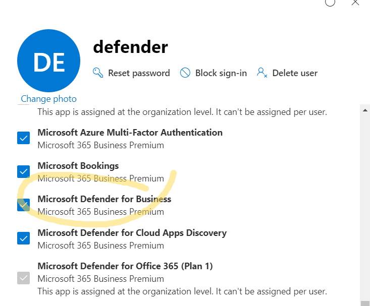 Microsoft Defender Lisans Aktivasyonu