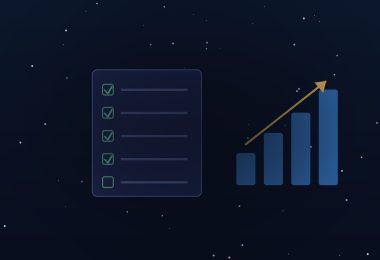 Onay listesi ve yükselen grafik temalı kapak görseli