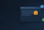 Chrome araç çubuğu ve eklenti simgelerini temsil eden soyut illüstrasyon